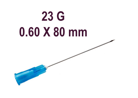 Игла инъекционная одноразовая Berofine 23G (0,60 х 80мм) Игла инъекционная одноразовая Berofine 23G (0,60 х 80мм)